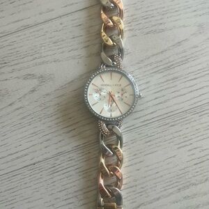 Kendall & Kylie Women's Silver, Gold, and Rose Gold Watch